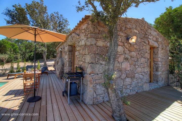 Gîte für 2 Personen, mit Terrasse und Pool auf Korsika - 3