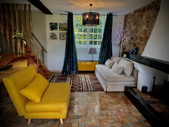 Appartement de vacances pour 4 personnes, avec jardin et vue