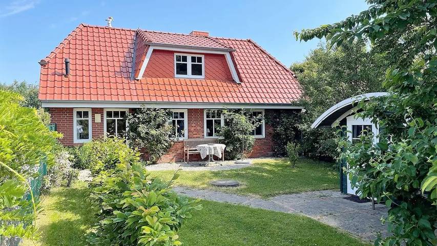 Ferienhaus für 5 Personen, mit Terrasse und Garten, mit Haustier