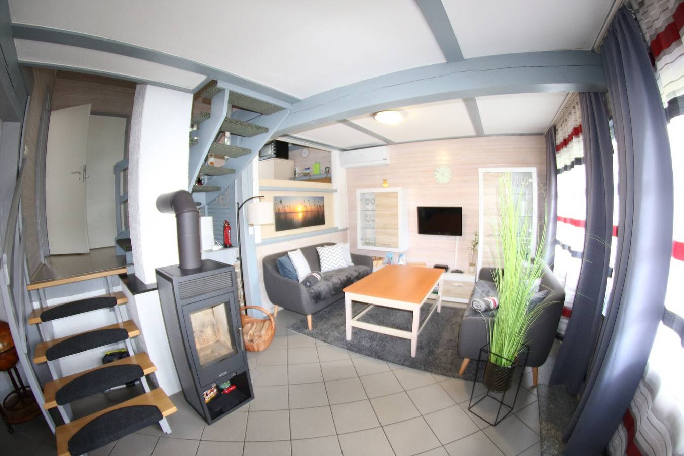 Ferienhaus 109 – Seepark Kirchheim mit privater Terrasse, Wlan und Klimaanlage in Kirchheim, Knüllgebirge