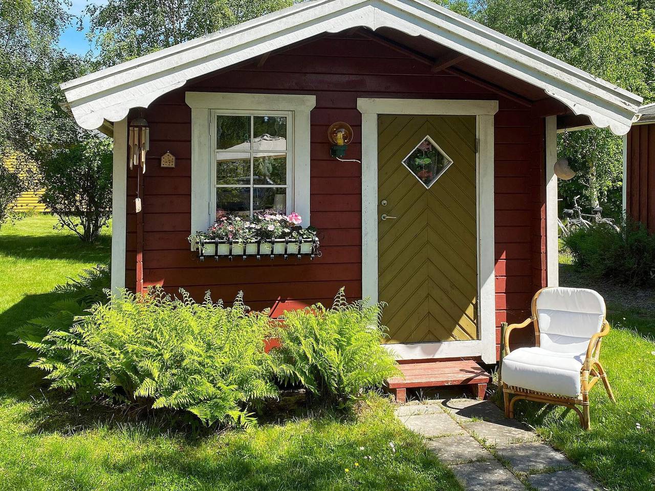 Charmante Sommerhutte mit Sauna in Tibro, Västergötland