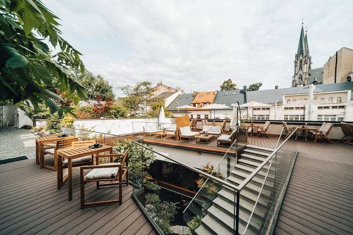 Dom gościnny dla 3 osób, z widok i ogród w Ołomuniec