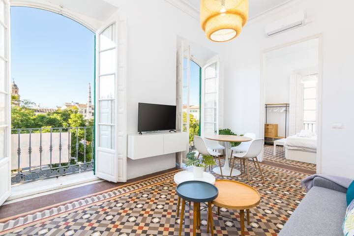 Ferienwohnung für 4 Personen, mit Balkon in Altstadt Málaga - 2