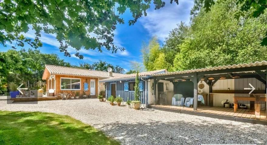 Villa pour 6 personnes, avec Jacuzzi et Terrasse ainsi que Jardin et Vue à Vendays-Montalivet