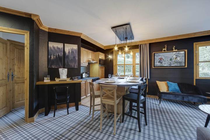 Appartement de vacances pour 6 personnes, avec sauna et terrasse