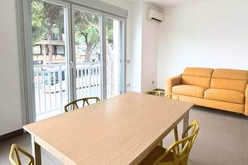 Gîte pour 4 personnes, avec balcon/terrasse à Cesenatico
