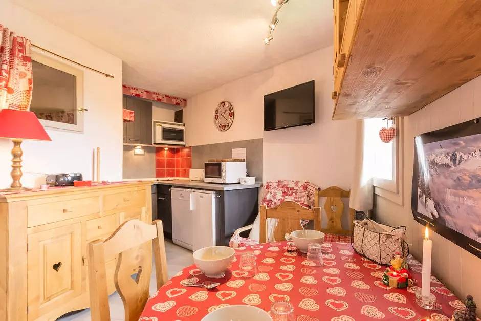 Estudio entero, Estudio cabina totalmente reformada in La Plagne, La Plagne-Tarentaise