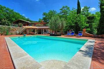 Villa per 15 Persone in Cortona, Provincia di Arezzo, Foto 3