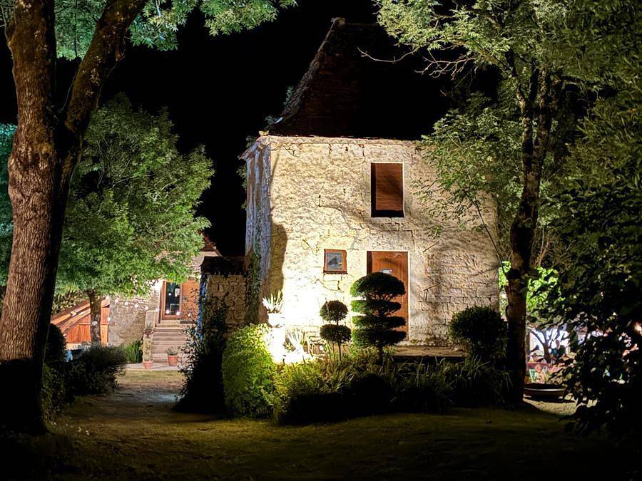 Camping Domaine La Faurie - Chalet 6 personen - Chalet Confort 3 Zimmer - Talblick in Séniergues, Regionaler Naturpark Causses du Quercy