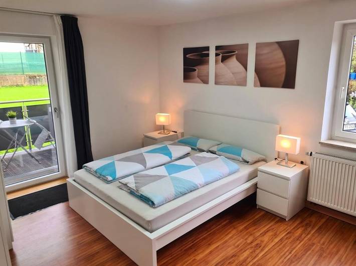 Ferienwohnung für 9 Personen, mit Balkon und Garten in Gerolzhofen