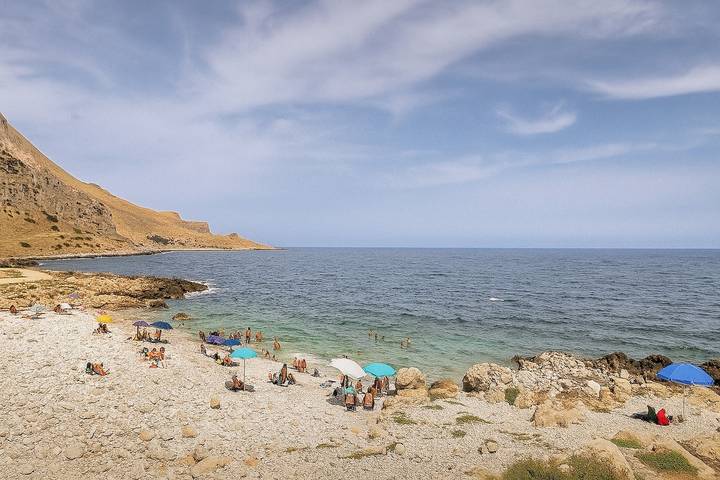 Villa Gheta presso Riserva Orientata Monte Cofano in Custonaci, Provincia de Trapani
