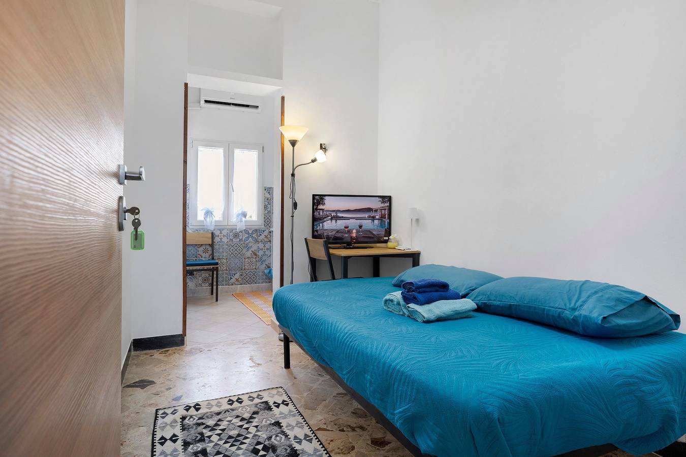 Studio entier, Studio « The Nice Bright House Clio » avec Wi-Fi et climatisation in Mondello, Palerme