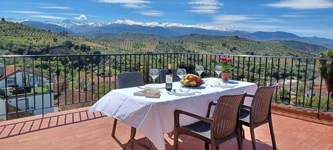 Chalet para 15 personas, con vistas además de piscina y jardín, Se admiten mascotas en Vega de Granada - 3