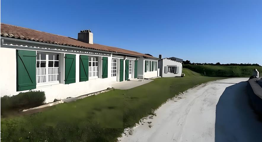 Location de vacances pour 8 personnes, avec Jardin à Loix