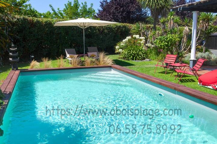 Maison d’hôte pour 2 personnes, avec piscine ainsi que vue et jardin à Gujan-Mestras - 2