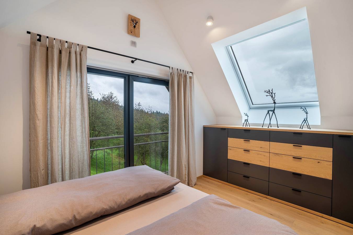 Chalet "Waldlux Luxus- Brennhus" avec vue sur les montagnes, terrasse privée et Wi-Fi in Kappelrodeck, Forêt-Noire centrale