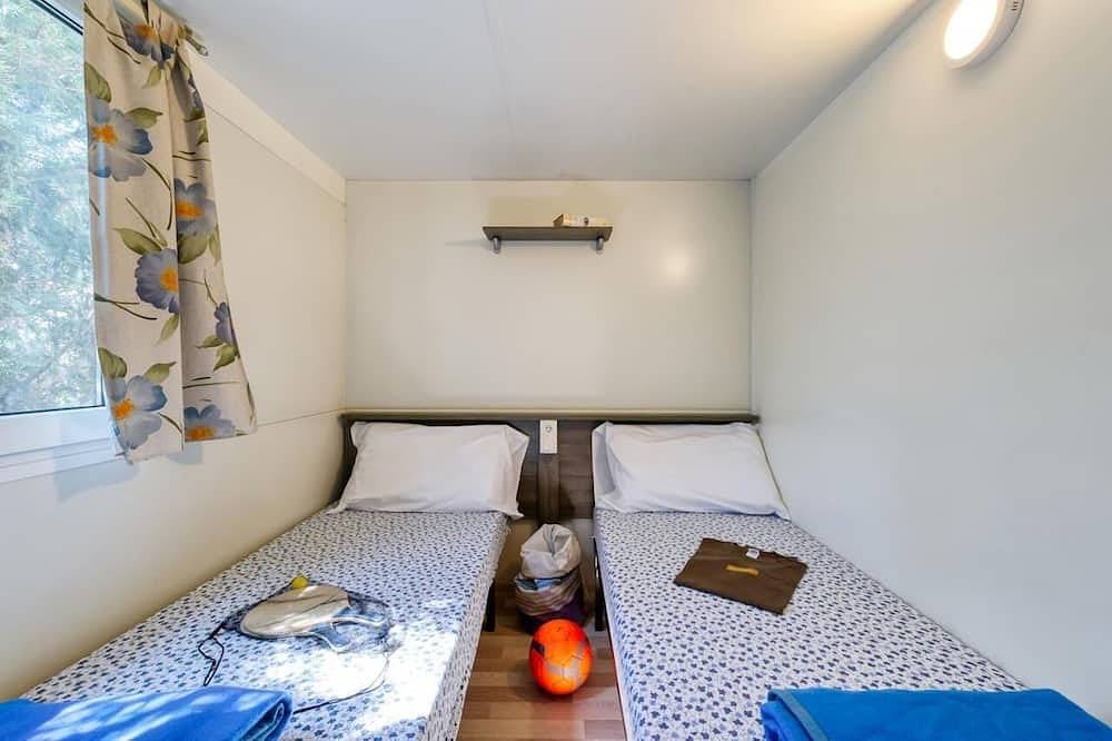 Feriendorf Benedetto Mobilehome Corallo Blue für 5 Personen in San Benedetto (Peschiera del Garda), Peschiera del Garda