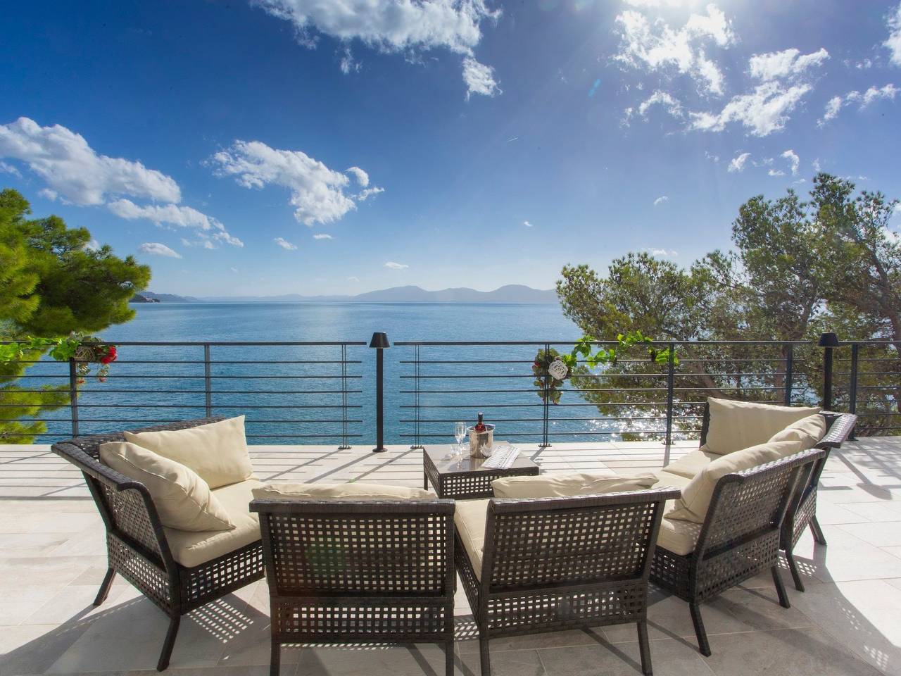 Villa Puntien am Meer mit privatem Pool in Drvenik, Makarska Riviera