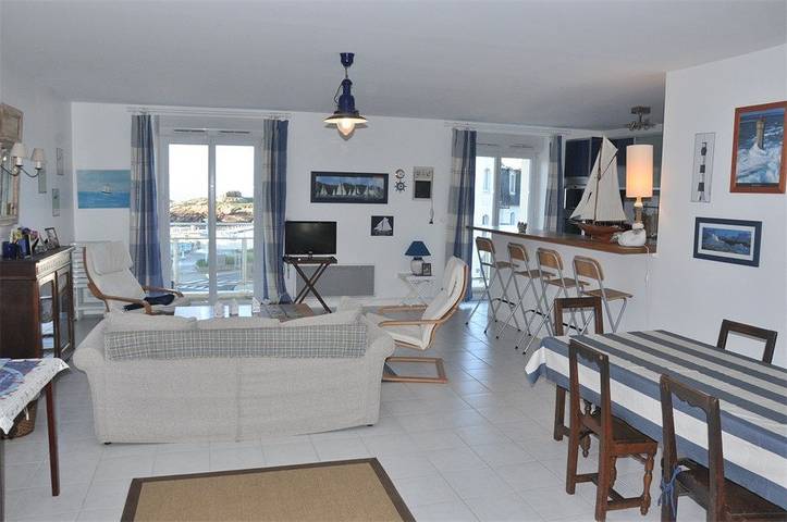 Gîte pour 4 personnes, avec Balcon dans Port Coz Pors