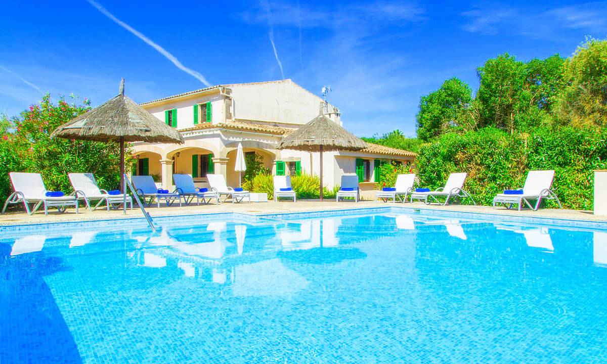 Villa voor 10 Personen in Petra, Mallorca Binnenland