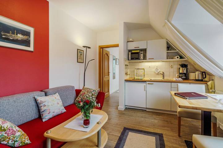 Appartement entier, Appartement 'Karroo' avec jardin commun et Wi-Fi in Wittdün, Amrum