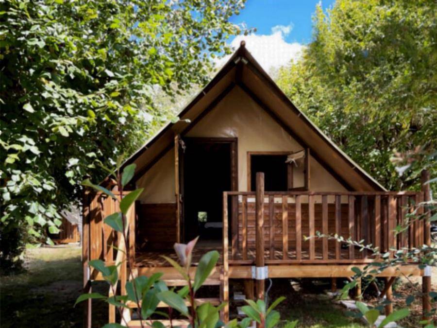 Camping Canal de Berry - Lodge 4 personen - Amazonas in Saint-Amand-Montrond