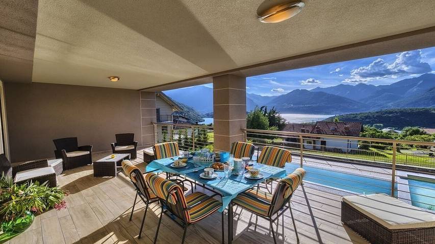 Ferienhaus für 6 Personen, mit Pool und Garten