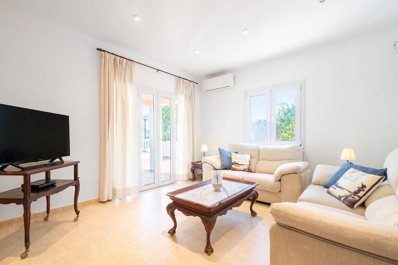 Maison de vacances 'Can Regalat' avec vue mer, Wi-Fi et climatisation in Colònia de Sant Pere, Artà