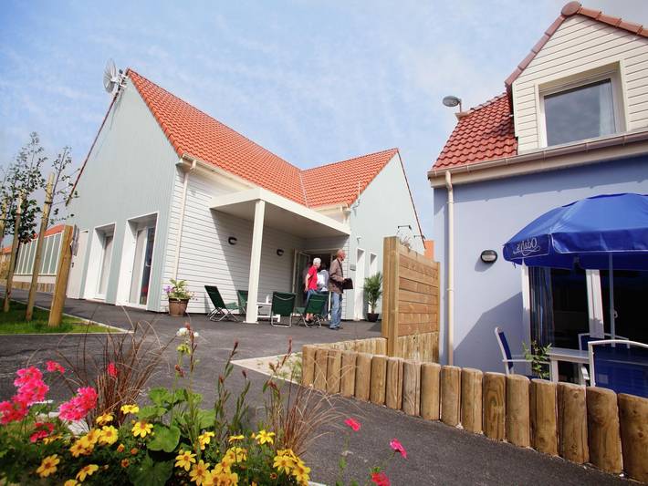 Ferienhaus für 4 Personen, mit Terrasse und Garten