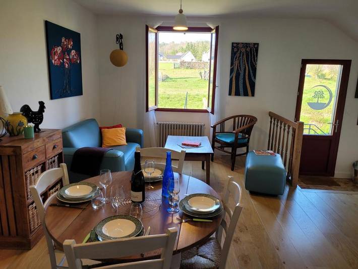 Location de vacances pour 3 personnes, avec jardin à Saint-Benoît-la-Forêt - 4