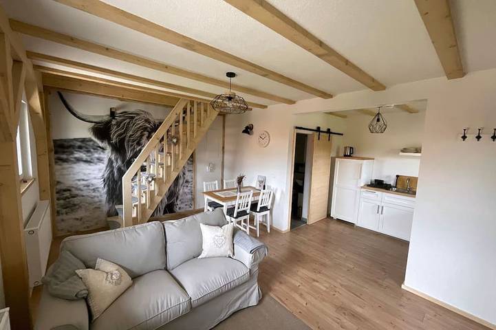 Ferienwohnung für 4 Personen, mit Garten und Balkon in Herrischried