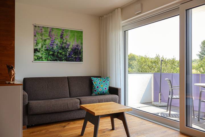 Ferienwohnung für 4 Personen, mit Balkon und Terrasse in Wasserburg (Bodensee)