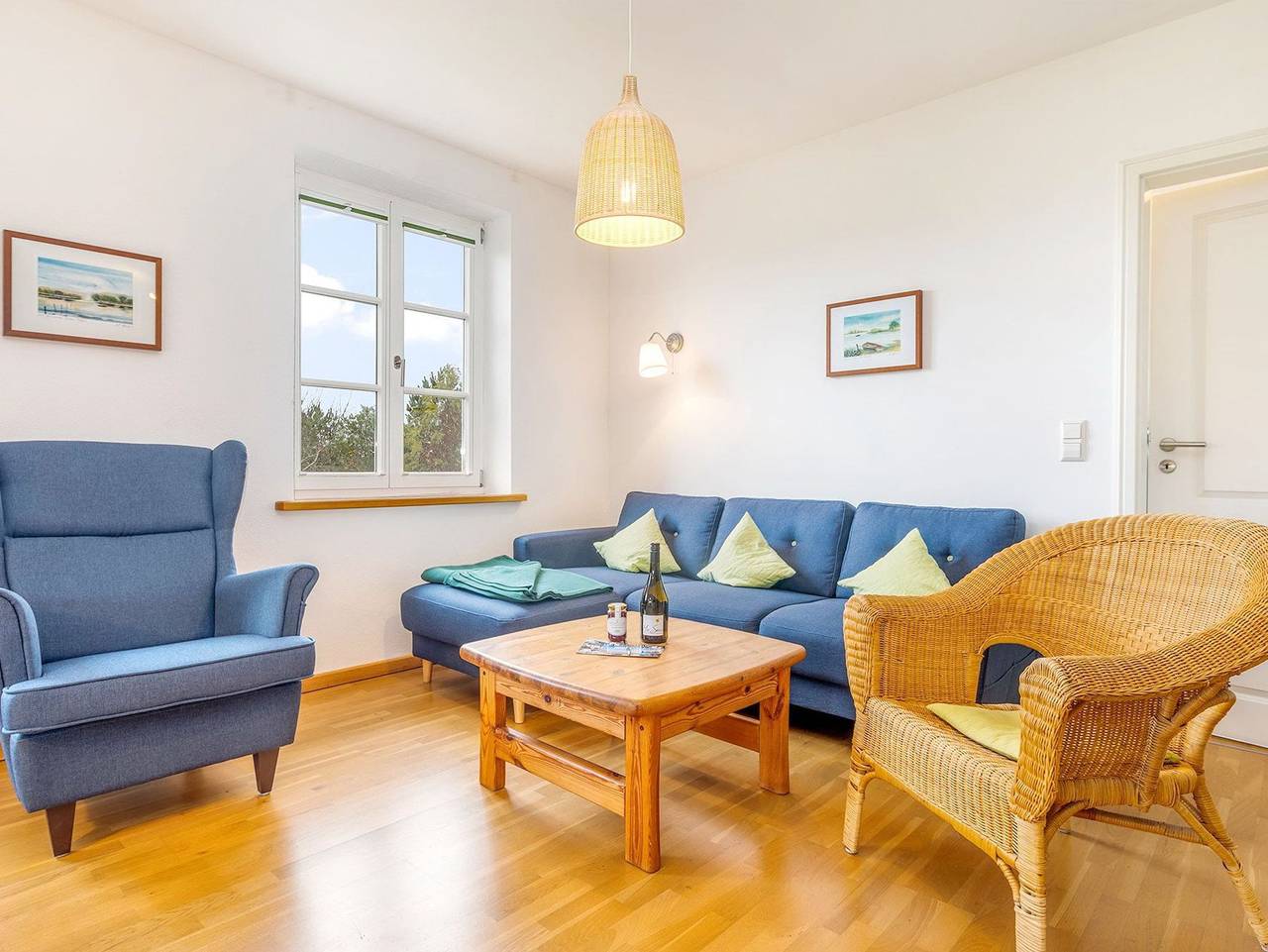 Ganze Ferienwohnung, Die große Grüne - Ferienwohnung, Land, Ruhe, Rügen in Lancken-Granitz, Rügen