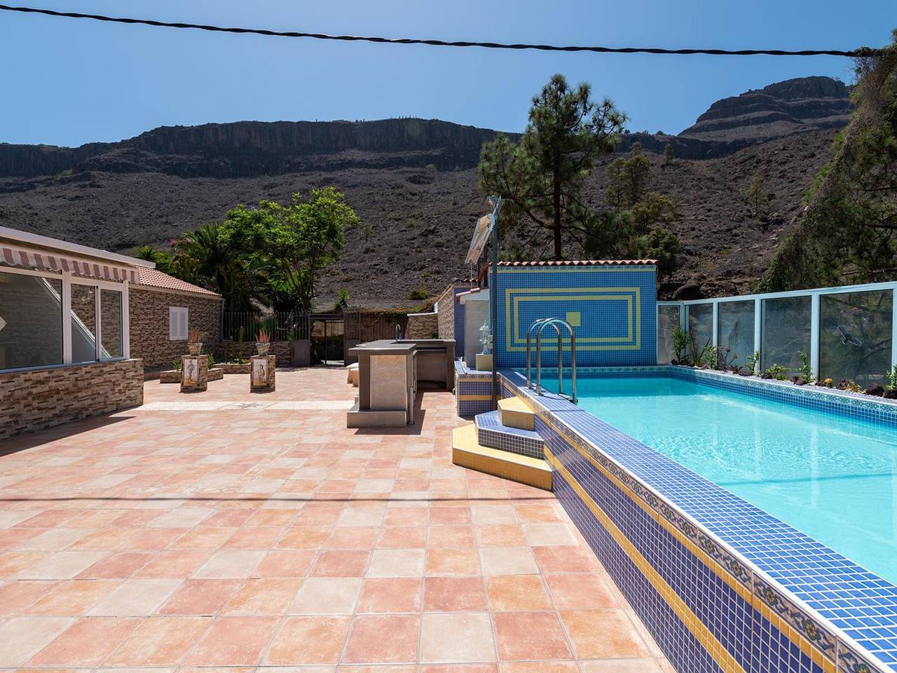 Casa rural con piscina privada - 10 pers. in Ayagaures, San Bartolomé de Tirajana