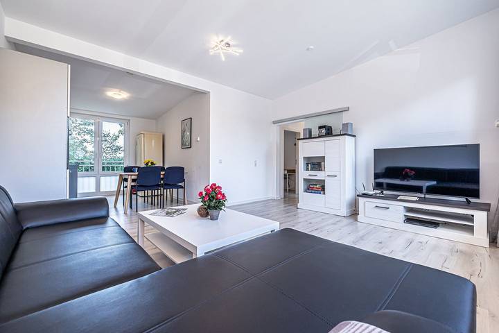 Ferielejlighed for 5 personer, med udsigt i Flensborg