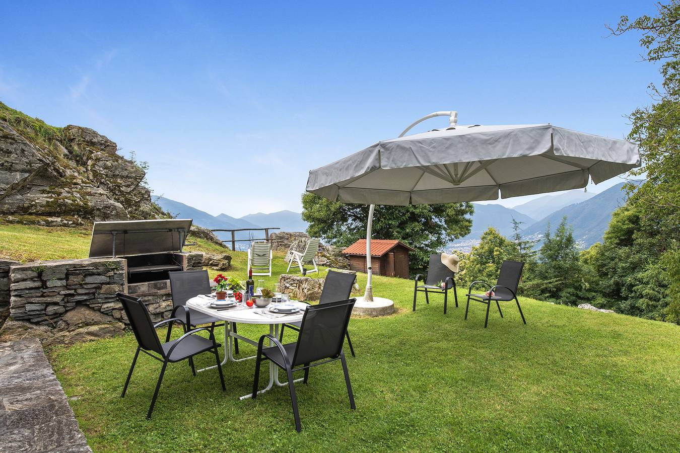 Rustico San Martin in Cugnasco-Gerra, Tessiner Alpen