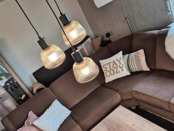 Ferienwohnung für 7 Personen, mit Terrasse und Garten sowie Ausblick in Stapel