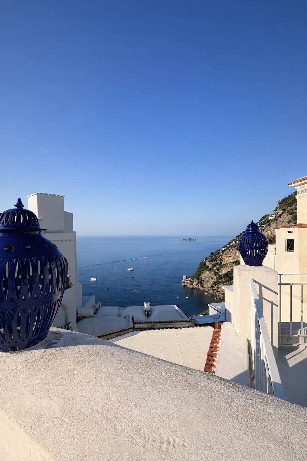 Villa Panoramica luxury Positano- vista mare in Spiaggia Fornillo, Positano