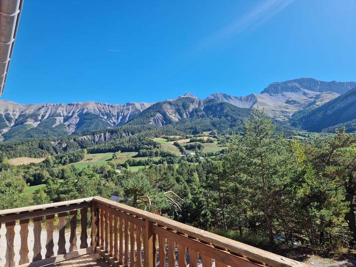 Appartement de vacances pour 7 personnes, avec Balcon ainsi que Terrasse et Vue