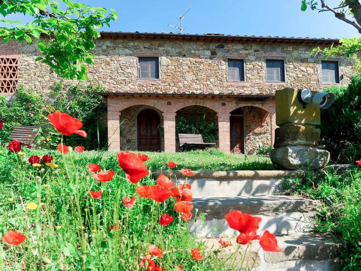 Ferienhaus für 8 Personen, mit Garten