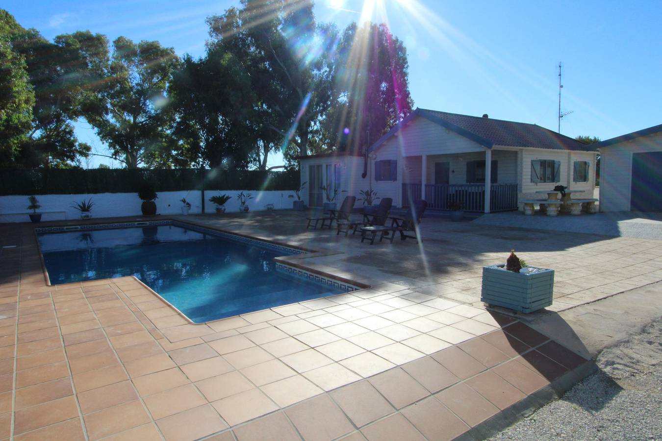 Casa Villa Mar, Ideal house for your holidays near the sea, free wifi, air conditioning optional, private pool, pets allowed, dog’s beach in Deltebre, Delta de l'Ebre