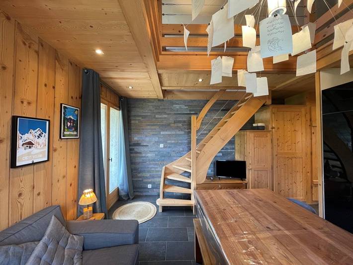 Gîte pour 4 personnes, avec balcon à Crest-Voland - 2