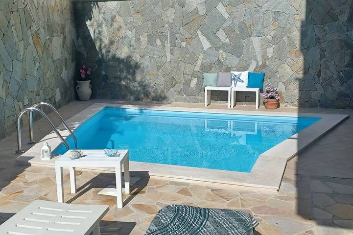 Ferienhaus für 4 Personen, mit Balkon
