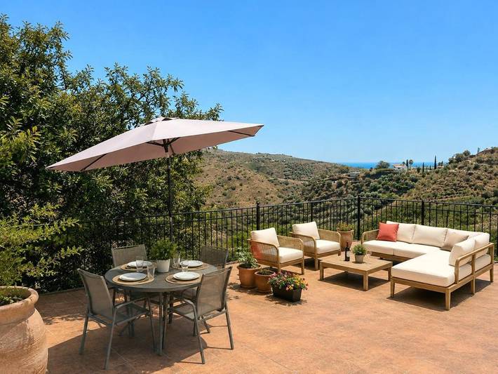 Casa rural para 4 personas, con Balcón y Terraza además de Jardín y Piscina en Moclinejo - 3