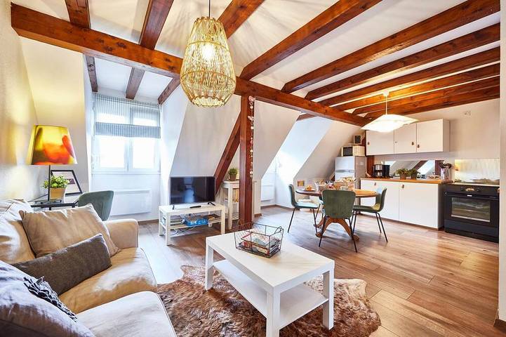 Gîte pour 3 personnes, avec Jardin à Gertwiller