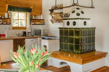 Gîte pour 8 personnes, avec sauna ainsi que vue et jardin, animaux acceptés dans Eberstein