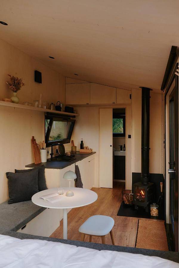 Raus Tiny House auf dem Land mit Hoftieren und Sauna in Königslutter am Elm, Braunschweig und Umgebung