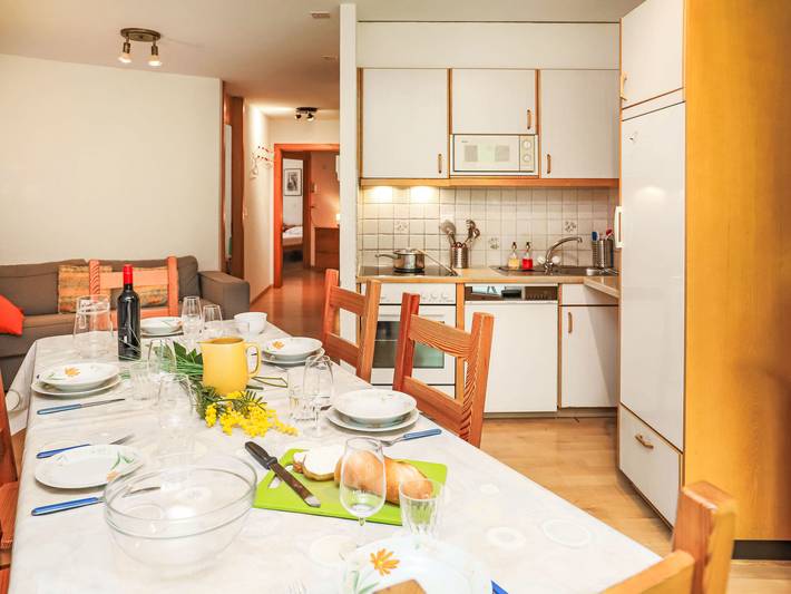 Gîte pour 8 personnes, avec balcon et jardin dans Siviez - 2