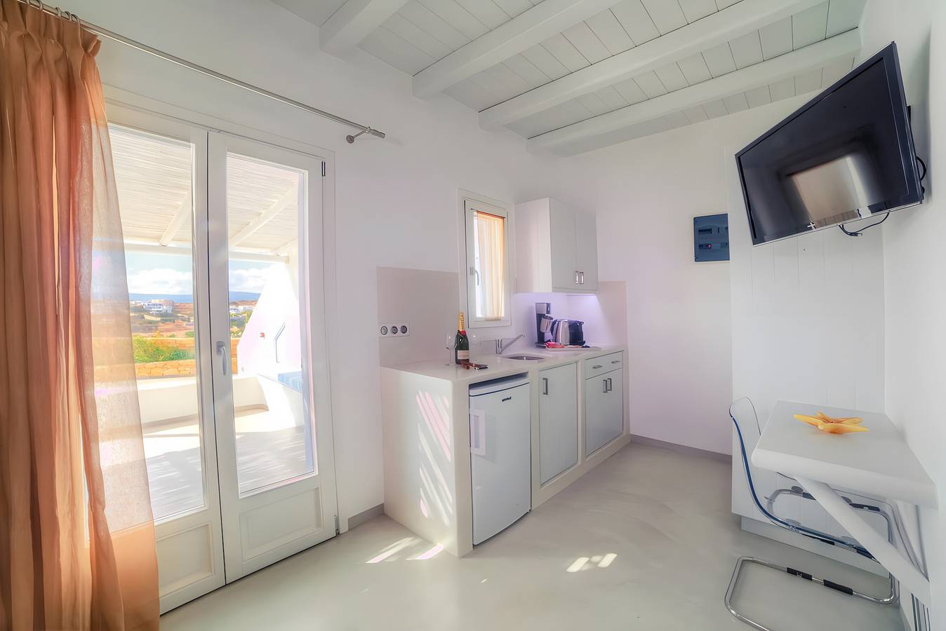 Ganzes Studio, Villa „Perseis“ mit privater Terrasse, Wlan und Klimaanlage in Koufonisia, Kykladen