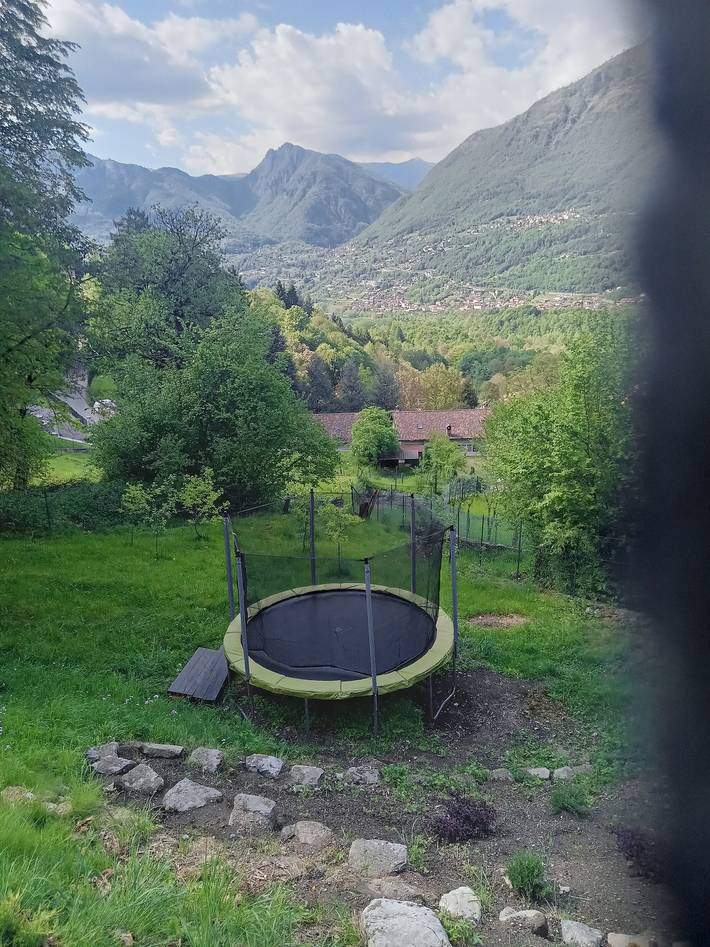 Glamping 'C Selva Tenda Castagno' with Bbq and Shared Pool in Bene Lario, Como Province